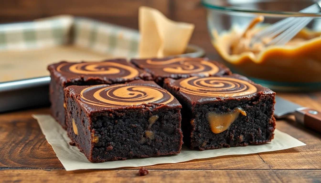 Ultimate Biscoff Brownies Recipe: Fudgy Chocolate Swirled with Cookie Butter 4 Ultimate Biscoff Brownies Recipe: Fudgy Chocolate Swirled with Cookie Butter 3