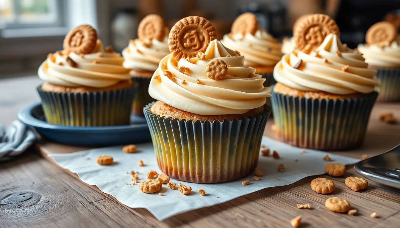 Ultimate Biscoff Cupcakes Recipe: Fluffy, Rich & Irresistibly Delicious 3
