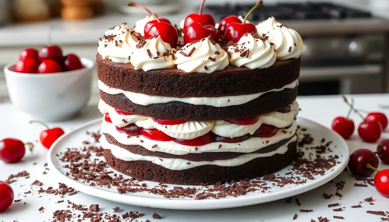 Perfect Black Forest Cake Recipe: Authentic German Dessert Made Easy at Home 4 Perfect Black Forest Cake Recipe: Authentic German Dessert Made Easy at Home 3
