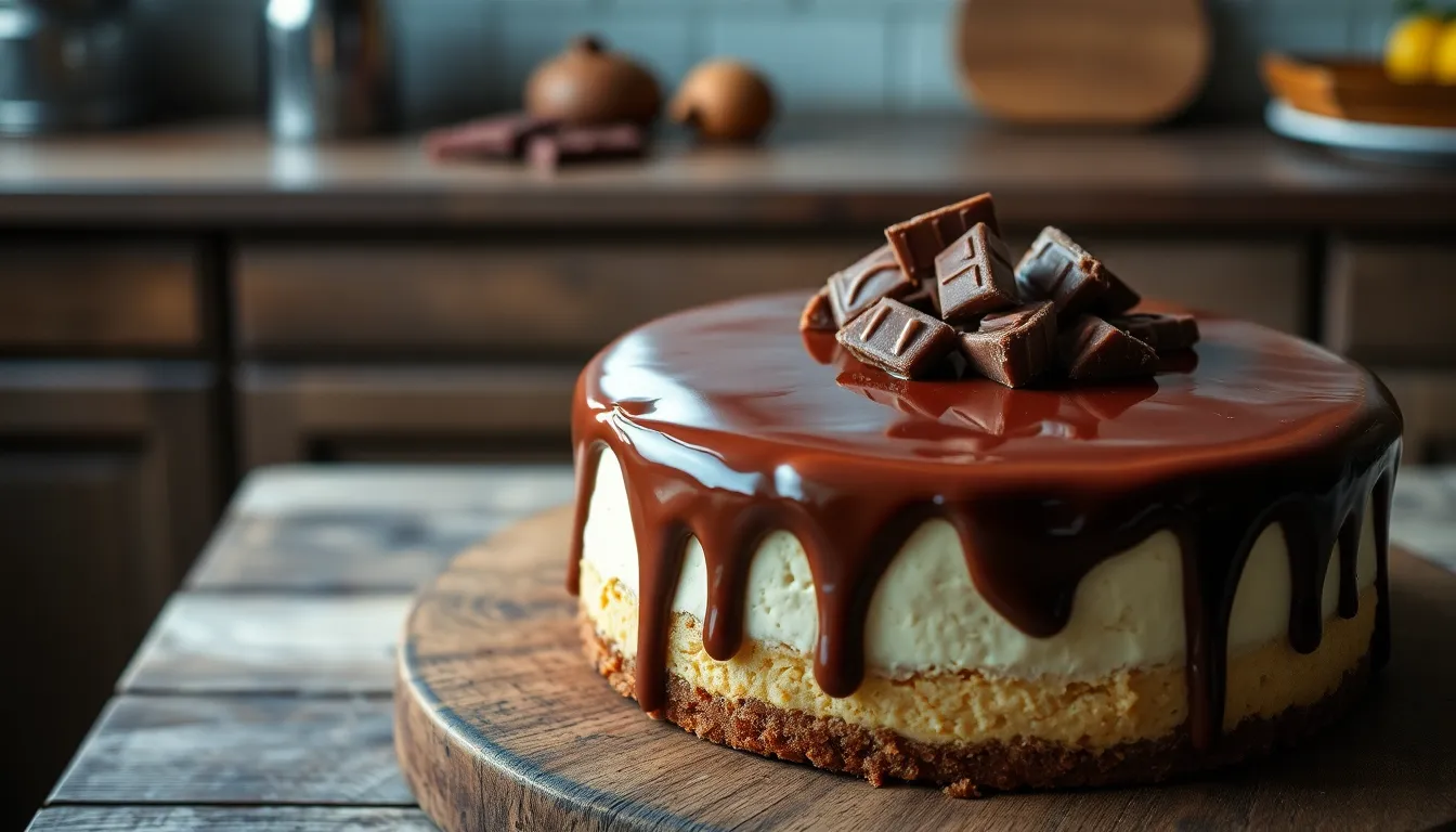 Easy No-Bake Caramilk Cheesecake Recipe (Ready in 4 Hours!) 4 Easy No-Bake Caramilk Cheesecake Recipe (Ready in 4 Hours!) 3