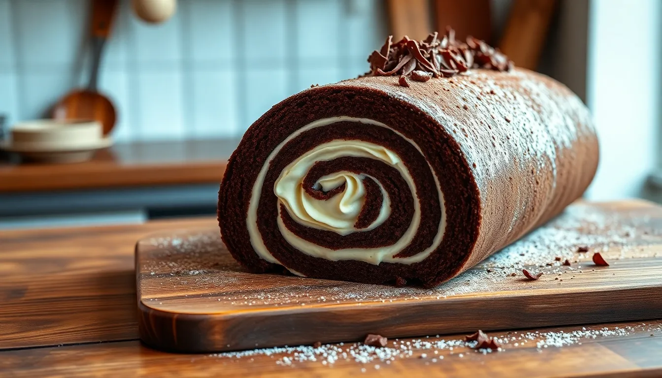 Perfect Chocolate Cake Roll Recipe: Easy Step-by-Step Guide for Beginners 4 Perfect Chocolate Cake Roll Recipe: Easy Step-by-Step Guide for Beginners 3