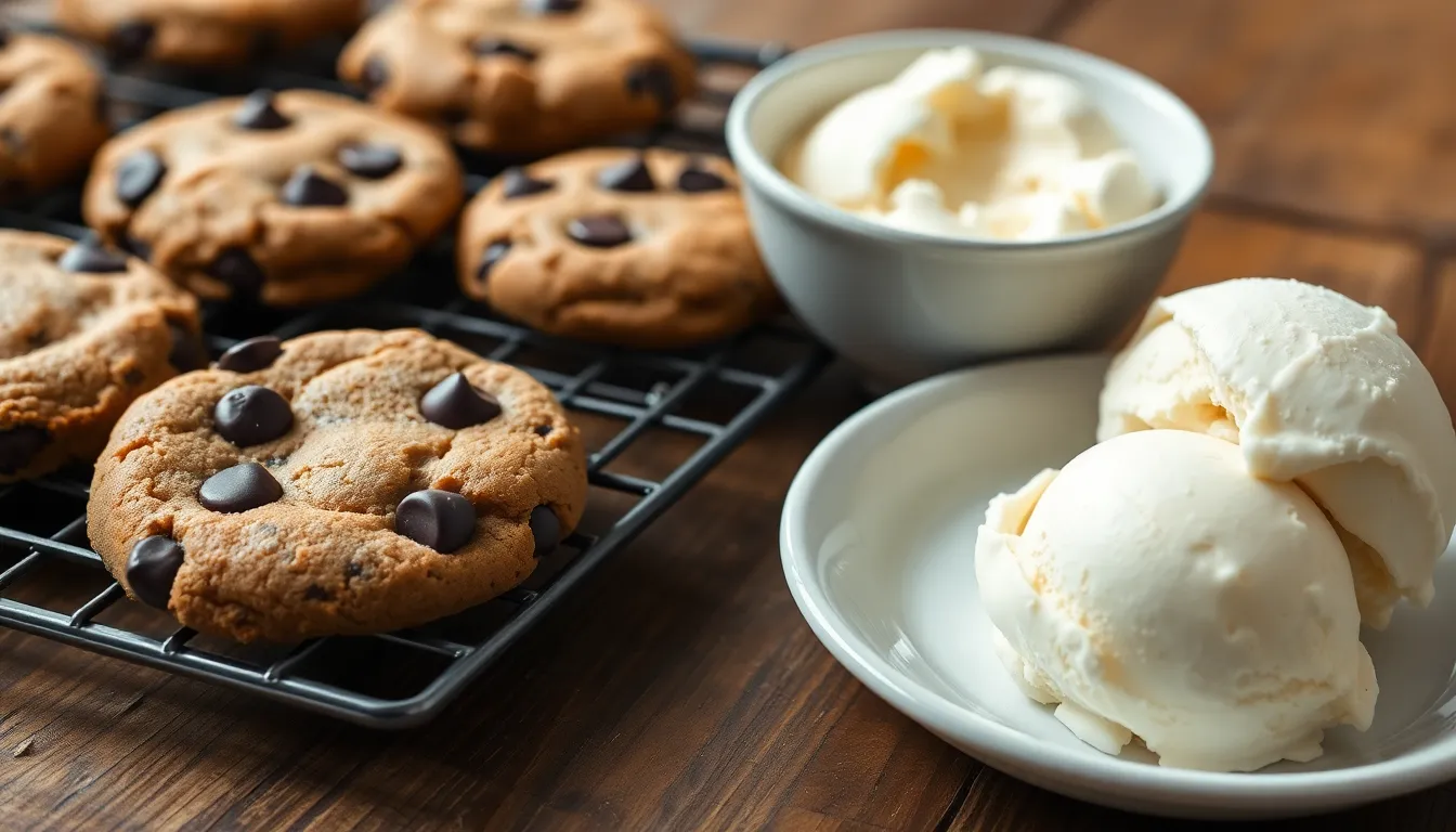 How to Make Perfect Chocolate Chip Cookie Ice Cream Sandwiches (Easy Recipe!) 4 How to Make Perfect Chocolate Chip Cookie Ice Cream Sandwiches (Easy Recipe!) 3