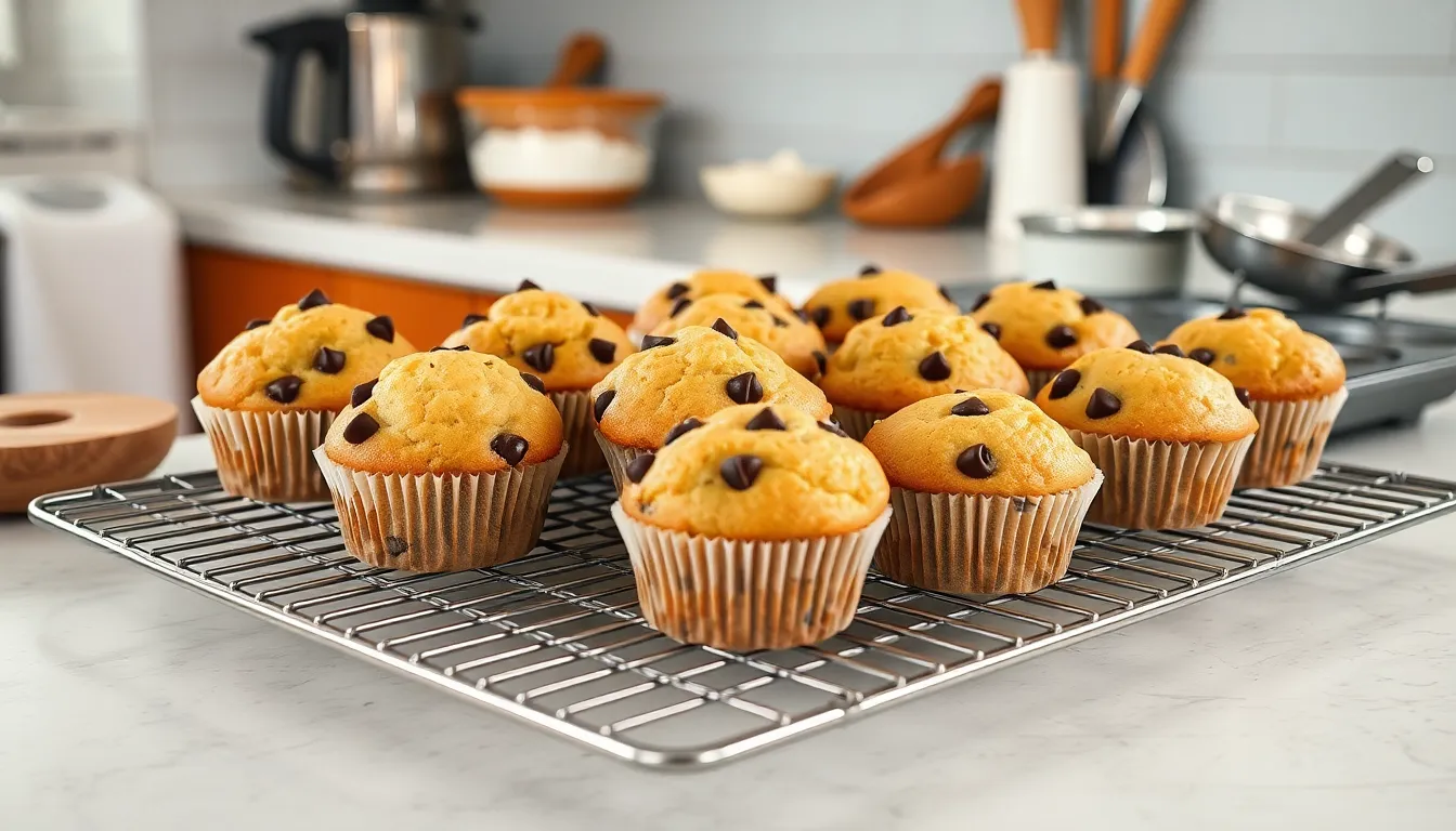 Perfect Chocolate Chip Muffins Recipe: Bakery-Style in 30 Minutes 4 Perfect Chocolate Chip Muffins Recipe: Bakery-Style in 30 Minutes 3