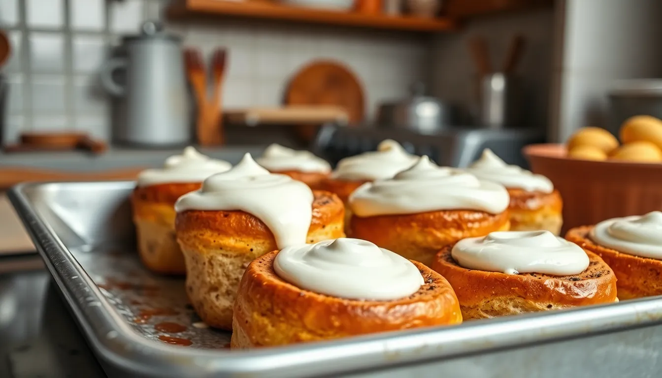 Homemade Cinnabon Cinnamon Rolls Recipe: Better Than the Mall (Easy Guide!) 4 Homemade Cinnabon Cinnamon Rolls Recipe: Better Than the Mall (Easy Guide!) 3