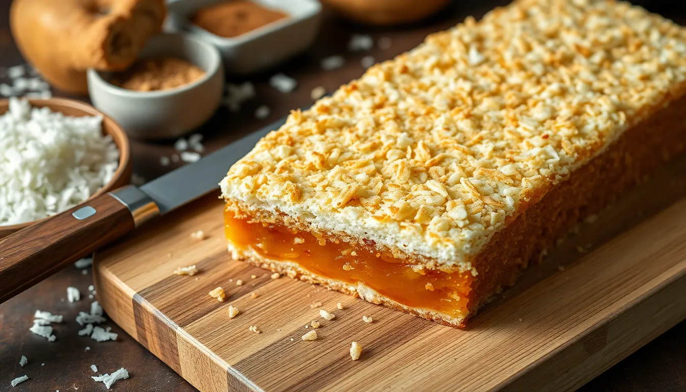 Easy Coconut Jam Slice Recipe: Perfect Australian-Style Dessert in 30 Minutes 4 Easy Coconut Jam Slice Recipe: Perfect Australian-Style Dessert in 30 Minutes 3