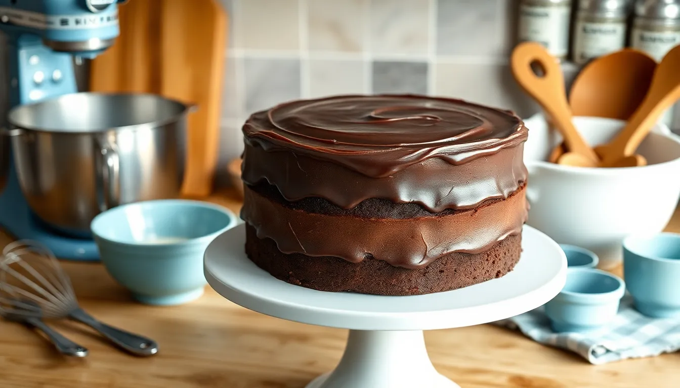 The Ultimate Dairy Free Chocolate Cake Recipe (So Moist & Rich!) 4 The Ultimate Dairy Free Chocolate Cake Recipe (So Moist & Rich!) 3