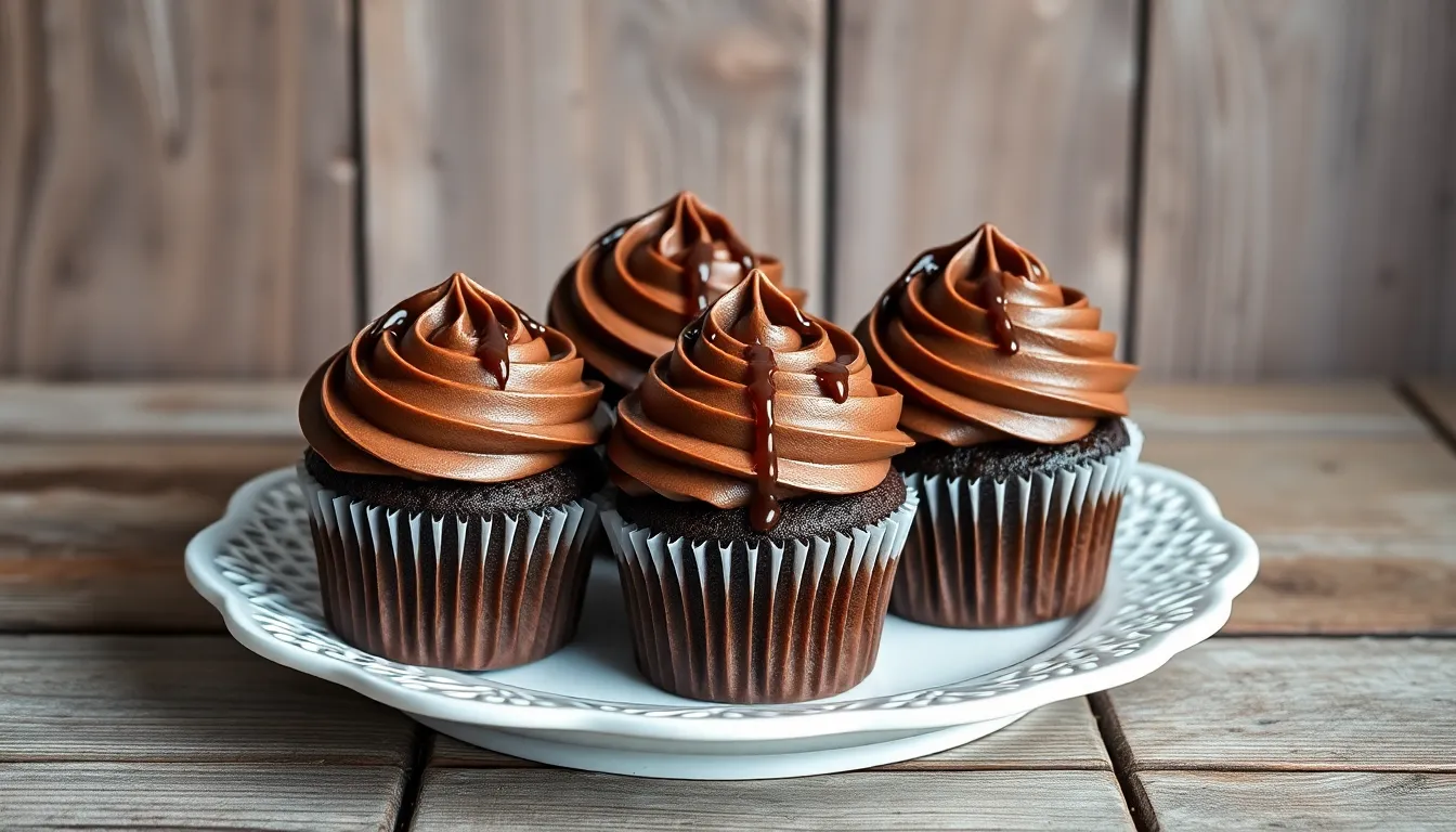 Death by Chocolate Cupcakes: Ultimate Triple Chocolate Recipe (So Rich & Decadent!) 4 Death by Chocolate Cupcakes: Ultimate Triple Chocolate Recipe (So Rich & Decadent!) 3