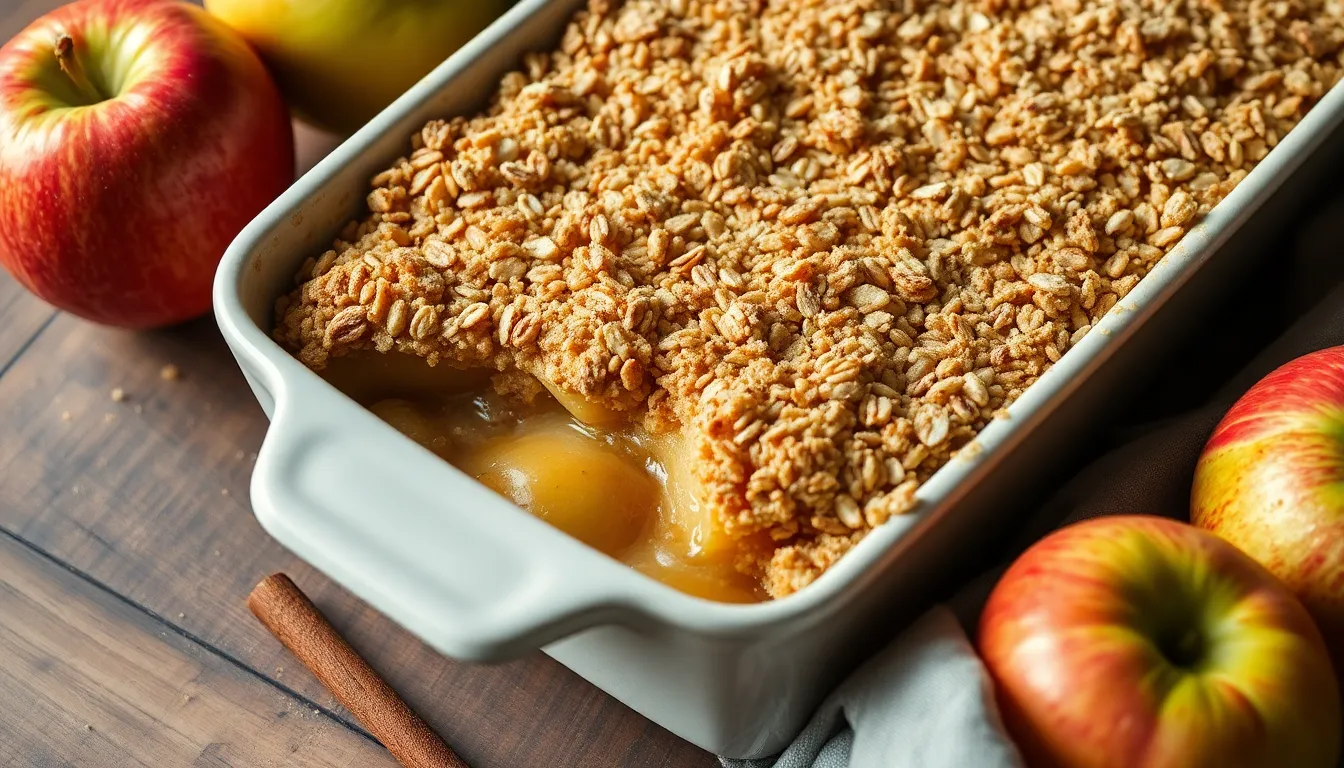 Easy Apple Crumble Recipe: Perfect Fall Dessert in 30 Minutes (Foolproof!) 4 Easy Apple Crumble Recipe: Perfect Fall Dessert in 30 Minutes (Foolproof!) 3