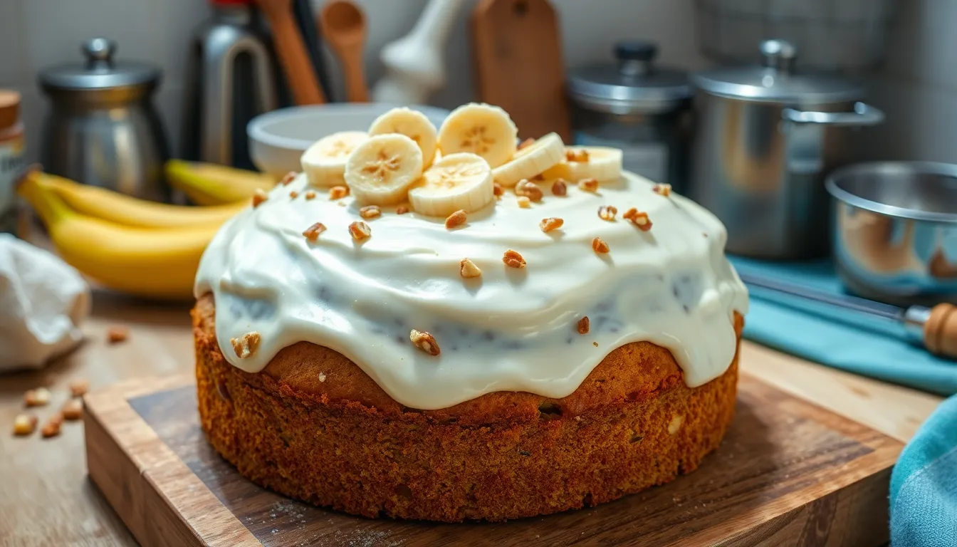 Easy Banana Cake Recipe: Moist & Delicious in Just 40 Minutes (Foolproof!) 4 Easy Banana Cake Recipe: Moist & Delicious in Just 40 Minutes (Foolproof!) 3