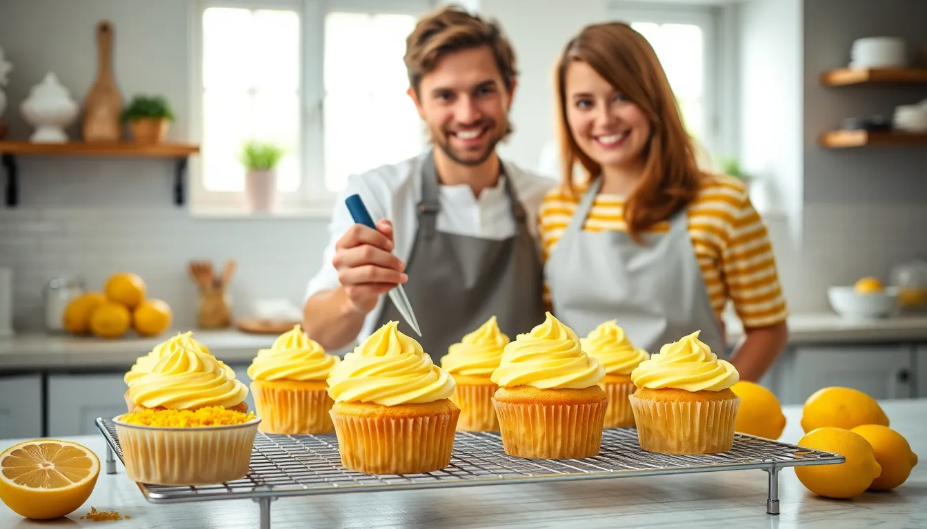 Easy Lemon Cupcakes Recipe: Moist & Tangy in Under 1 Hour 4 Easy Lemon Cupcakes Recipe: Moist & Tangy in Under 1 Hour 3