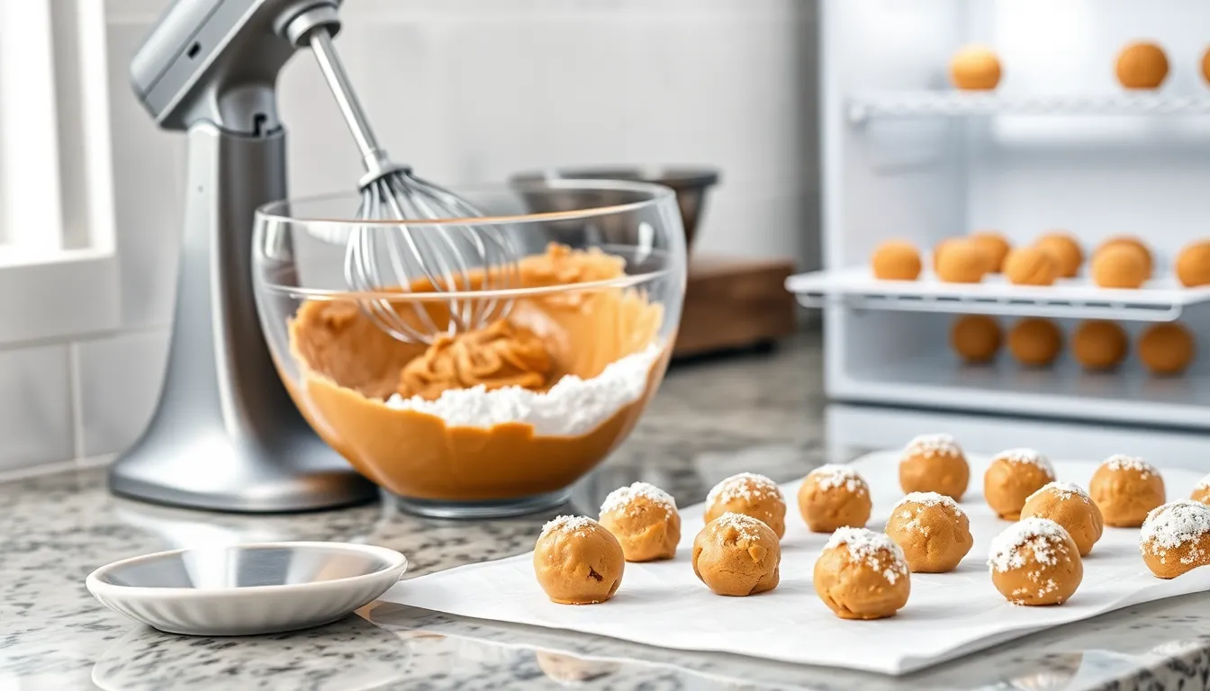 Easy Peanut Butter Balls Recipe (No-Bake, Ready in 20 Minutes!) 4 Easy Peanut Butter Balls Recipe (No-Bake, Ready in 20 Minutes!) 3