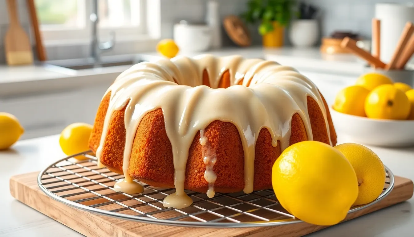 Perfect Glazed Lemon Bundt Cake Recipe: Moist, Tangy & Easy to Make 3