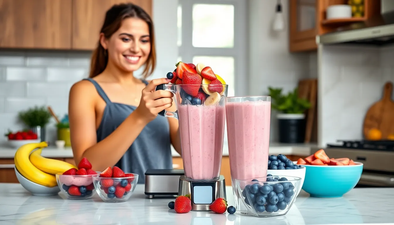 5-Minute Healthy Fruit Smoothie Recipe That Actually Tastes Amazing 4 5-Minute Healthy Fruit Smoothie Recipe That Actually Tastes Amazing 3