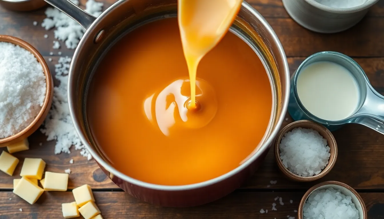Easy Homemade Salted Caramel Sauce Recipe (Just 5 Ingredients!) 4 Easy Homemade Salted Caramel Sauce Recipe (Just 5 Ingredients!) 3