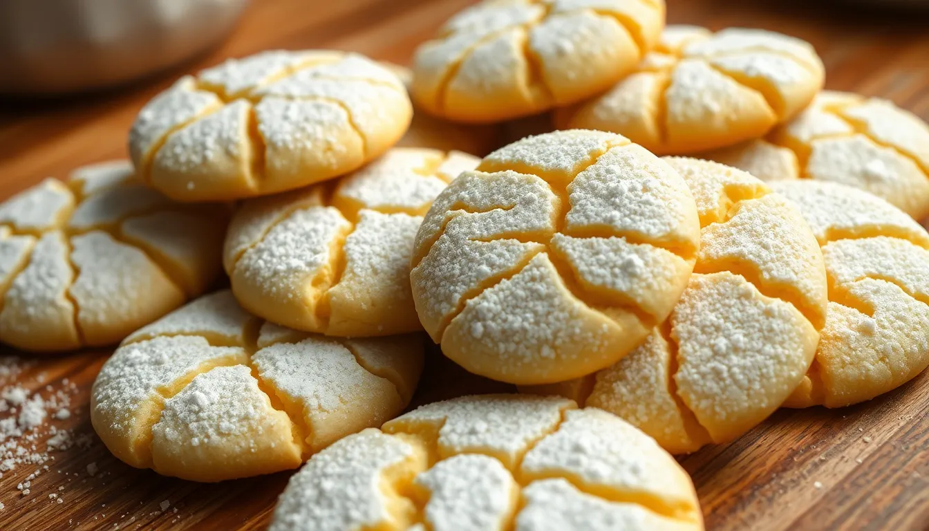 Perfect Lemon Crinkle Cookies Recipe: Soft, Chewy & Bursting with Citrus Flavor 4 Perfect Lemon Crinkle Cookies Recipe: Soft, Chewy & Bursting with Citrus Flavor 3