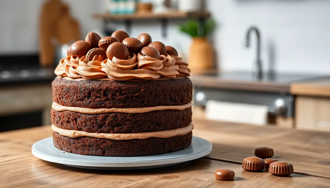 Ultimate Malteser Cake Recipe: Rich Chocolate Layers with Crunchy Malt Ball Frosting 4 Ultimate Malteser Cake Recipe: Rich Chocolate Layers with Crunchy Malt Ball Frosting 3