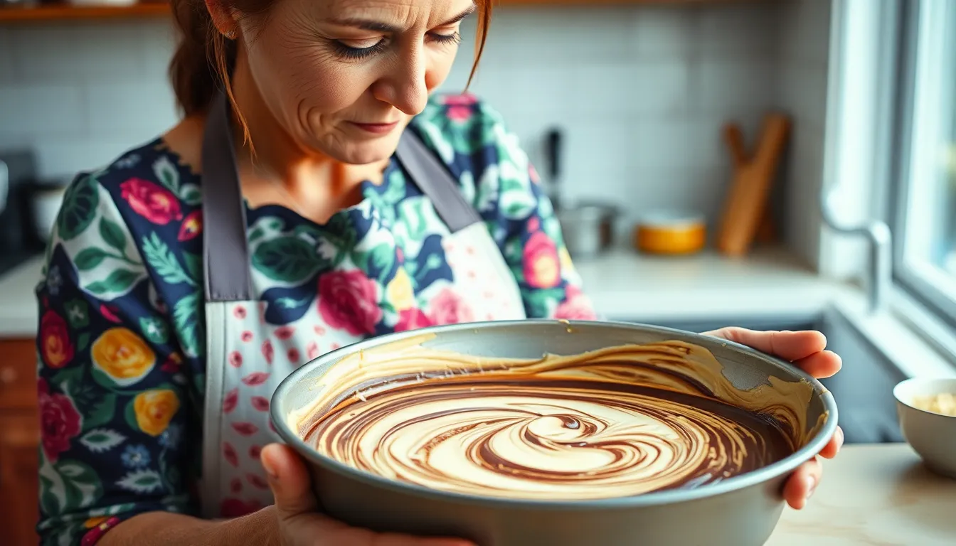 Easy Marble Cake Recipe: Perfect Swirls Every Time (Step-by-Step Guide) 4 Easy Marble Cake Recipe: Perfect Swirls Every Time (Step-by-Step Guide) 3