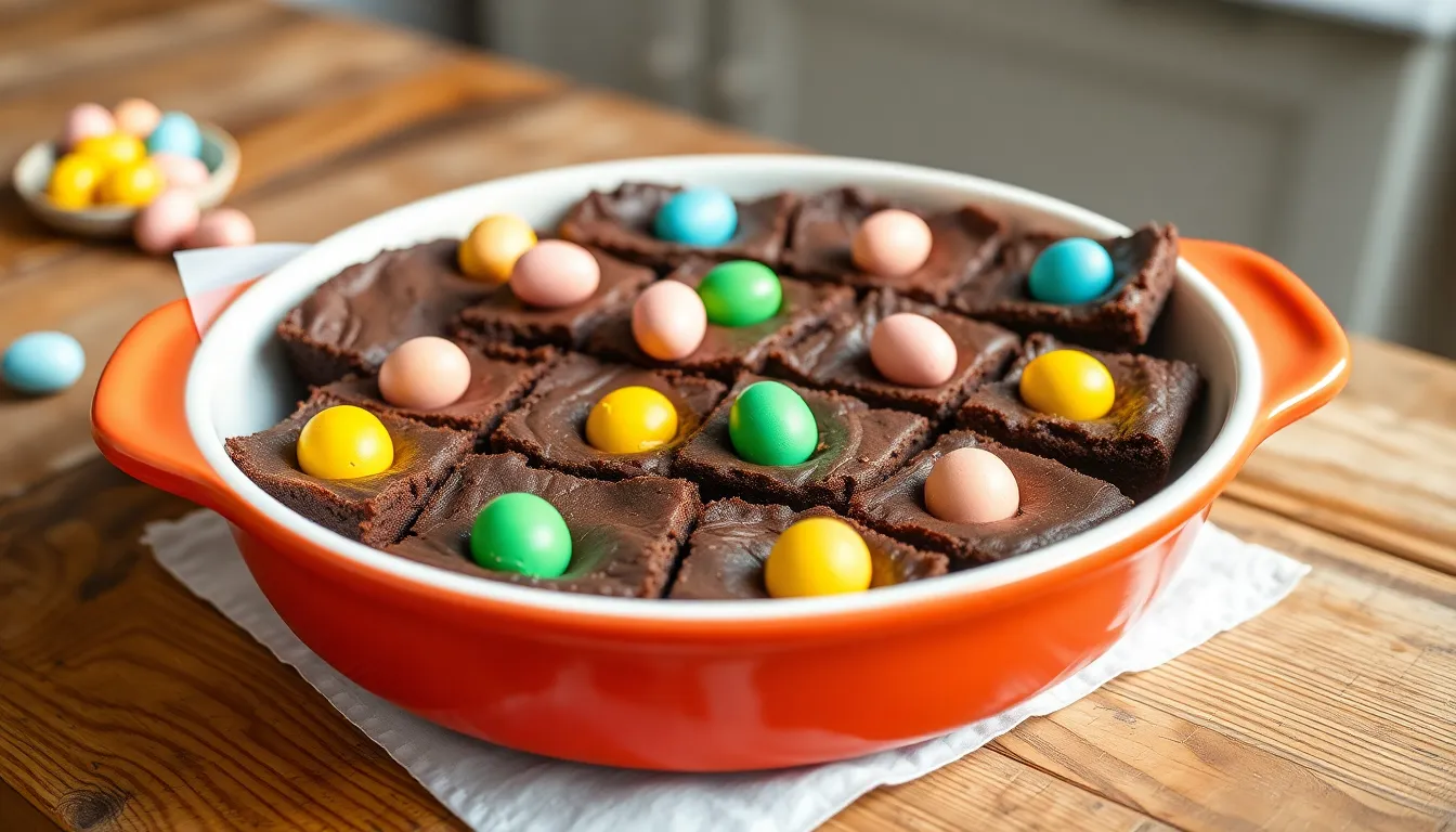 Easy Mini Egg Brownies Recipe: Fudgy Easter Treats Ready in 30 Minutes 4 Easy Mini Egg Brownies Recipe: Fudgy Easter Treats Ready in 30 Minutes 3