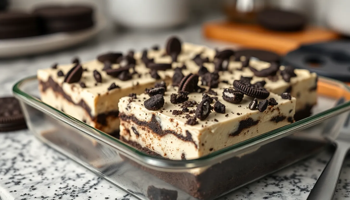 Ultimate Oreo Cheesecake Brownies Recipe: Triple-Layer Heaven in Every Bite 4 Ultimate Oreo Cheesecake Brownies Recipe: Triple-Layer Heaven in Every Bite 3