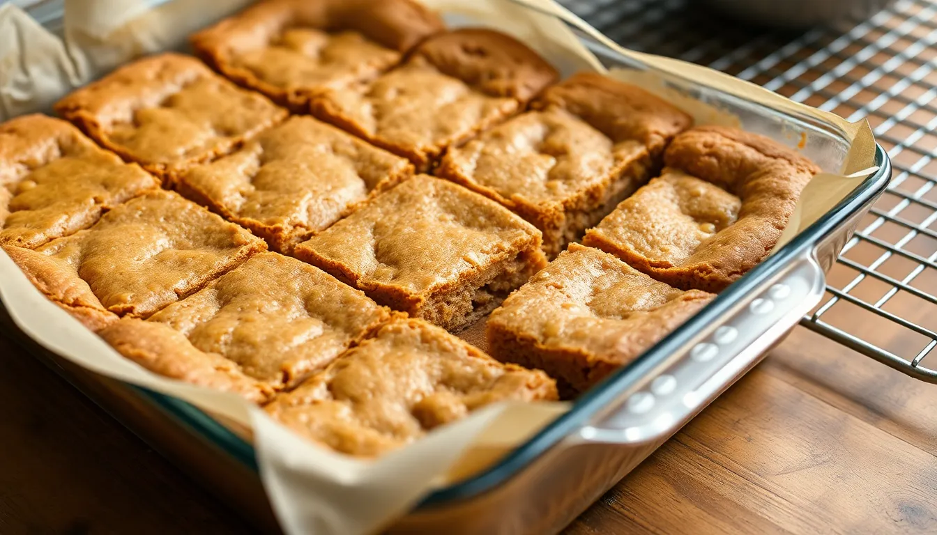 Easy Peanut Butter Blondies Recipe - Fudgy, Chewy & Better Than Brownies 4 Easy Peanut Butter Blondies Recipe - Fudgy, Chewy & Better Than Brownies 3