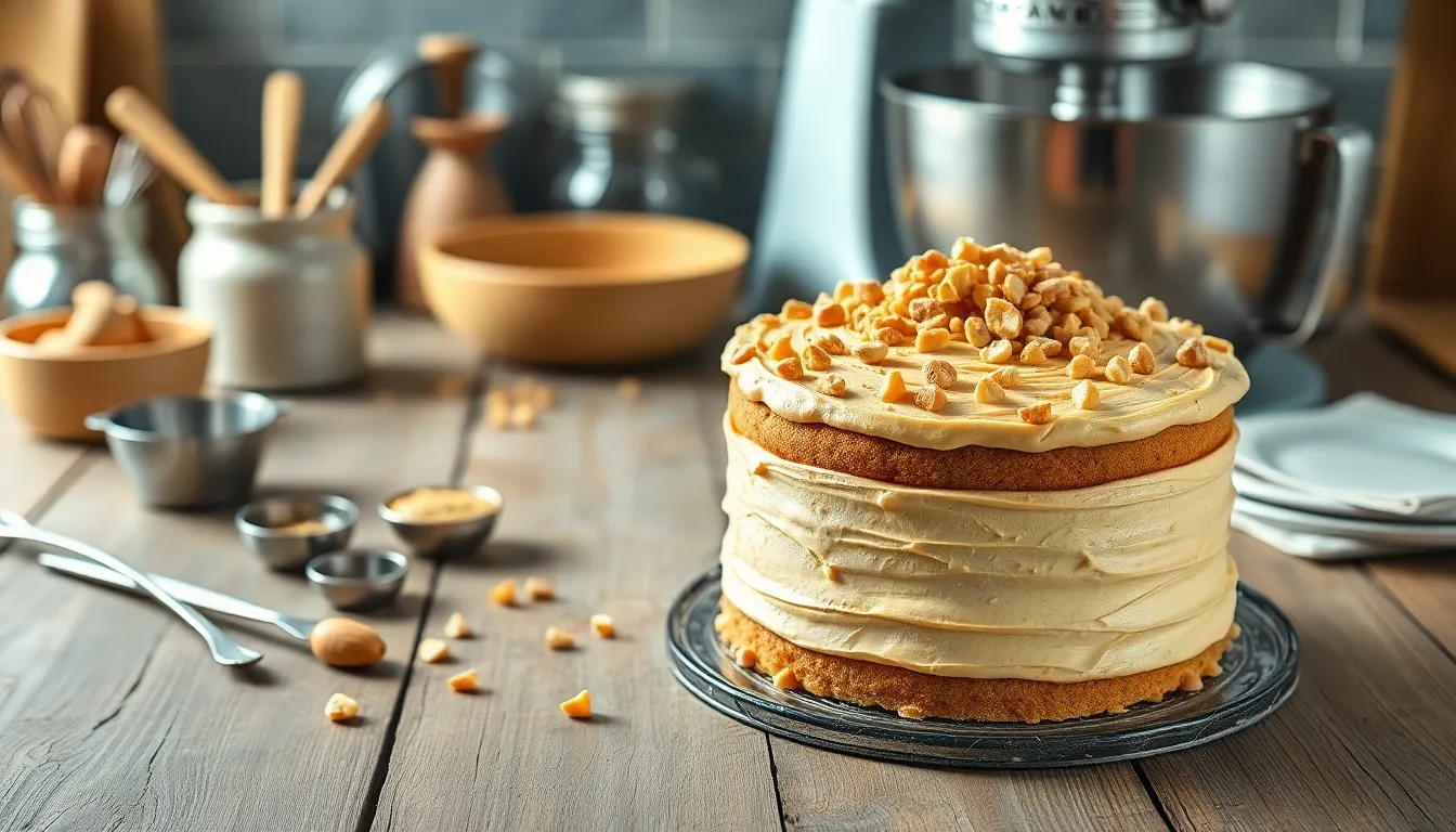 Ultimate Peanut Butter Cake Recipe: Moist, Rich & Easy to Make at Home 4 Ultimate Peanut Butter Cake Recipe: Moist, Rich & Easy to Make at Home 3