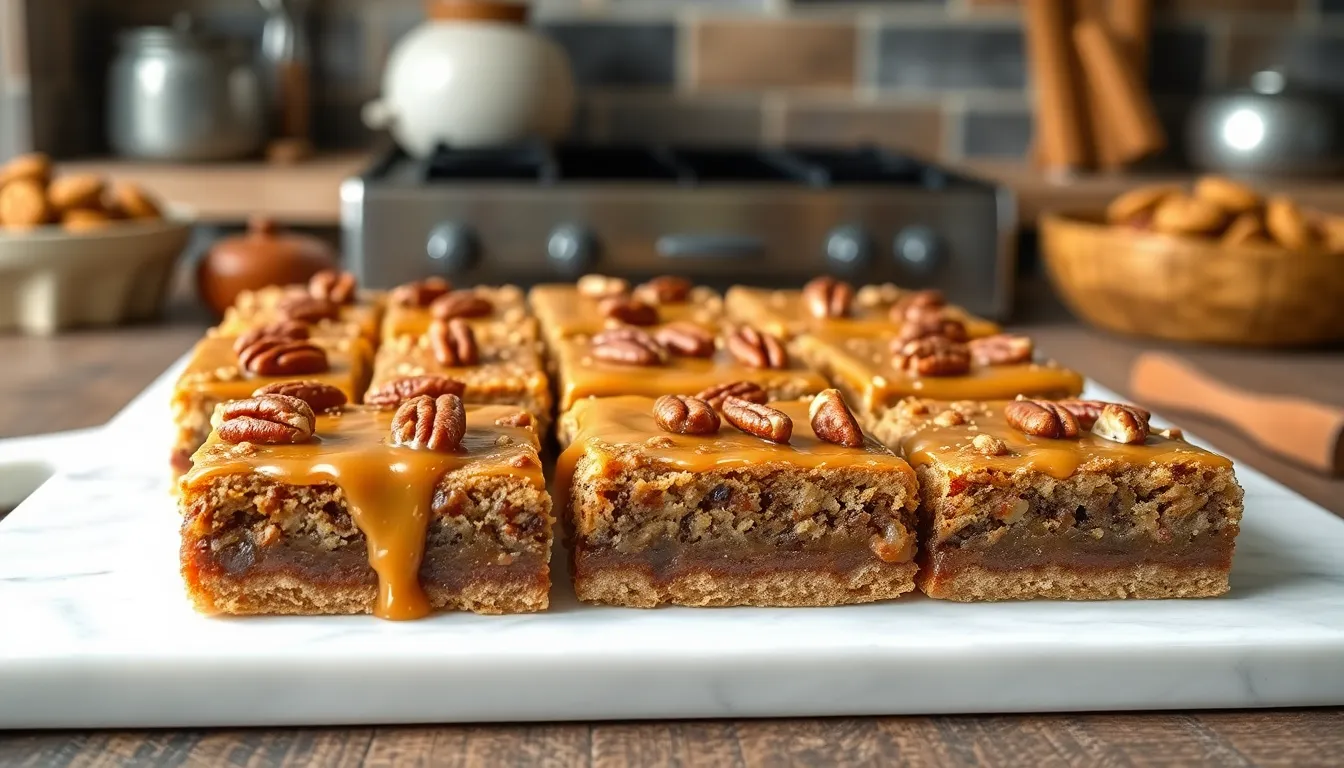 Easy Pecan Pie Bars Recipe: Better Than Traditional Pie (Ready in 1 Hour!) 4 Easy Pecan Pie Bars Recipe: Better Than Traditional Pie (Ready in 1 Hour!) 3