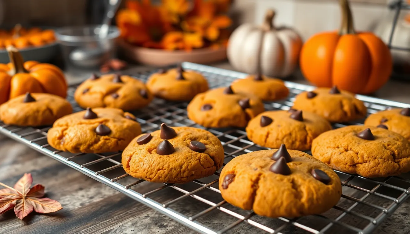 Perfect Pumpkin Chocolate Chip Cookies Recipe - Soft, Chewy & Easy to Make 4 Perfect Pumpkin Chocolate Chip Cookies Recipe - Soft, Chewy & Easy to Make 3