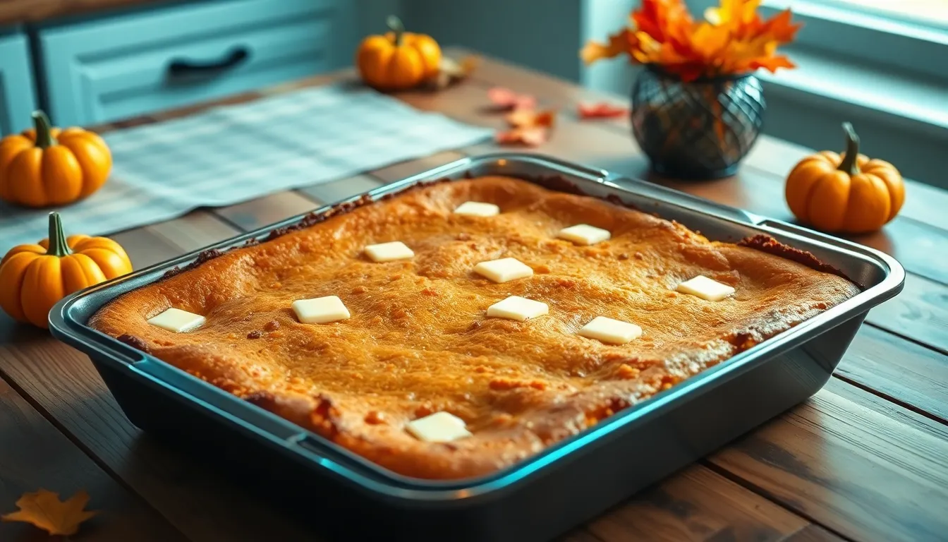 Easy Pumpkin Dump Cake Recipe: Perfect Fall Dessert in 5 Simple Steps 4 Easy Pumpkin Dump Cake Recipe: Perfect Fall Dessert in 5 Simple Steps 3