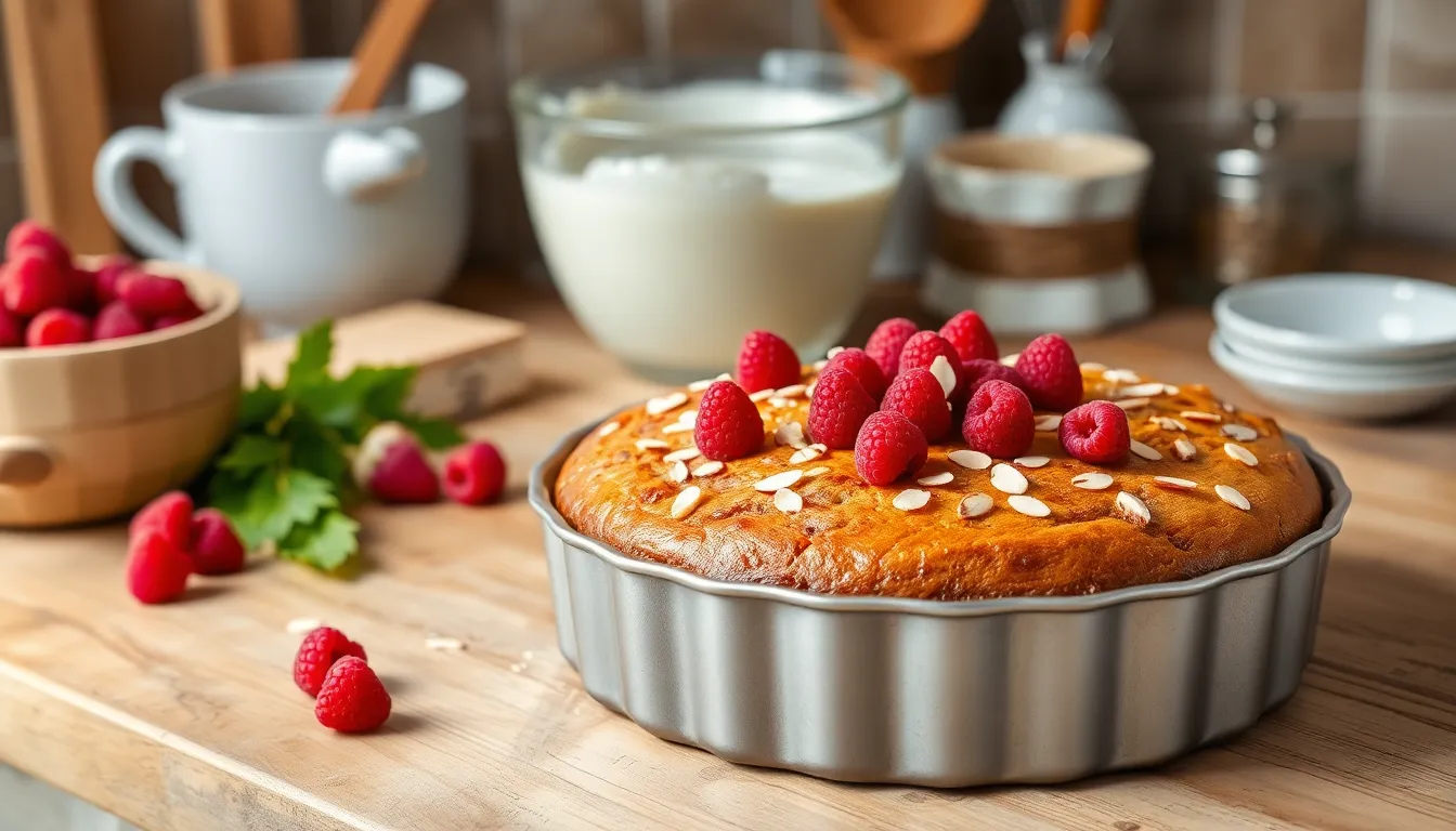 Easy Raspberry Almond Cake Recipe: Moist, Sweet & Bakery-Quality Results 4 Easy Raspberry Almond Cake Recipe: Moist, Sweet & Bakery-Quality Results 3