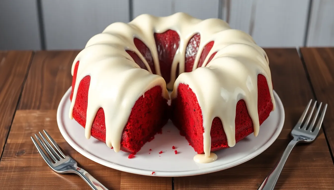 Perfect Red Velvet Bundt Cake Recipe: Moist, Rich & Bakery-Quality Results 4 Perfect Red Velvet Bundt Cake Recipe: Moist, Rich & Bakery-Quality Results 3