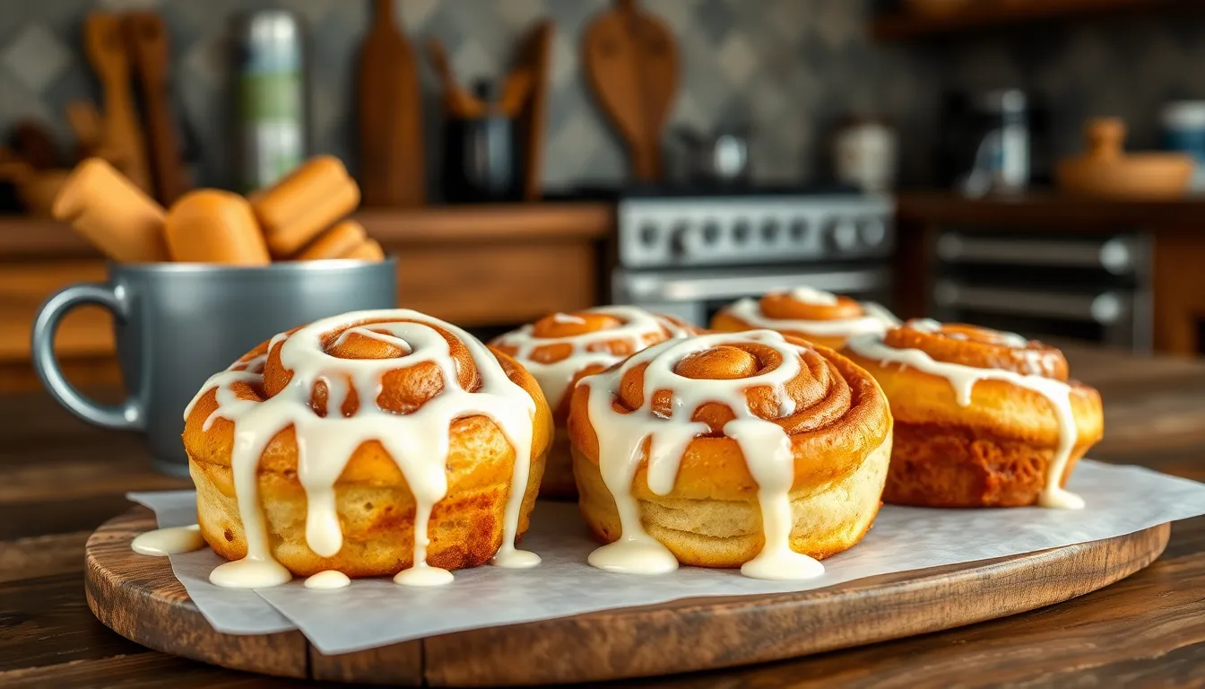 Easy Small Batch Cinnamon Rolls Recipe (Makes Just 6 Perfect Rolls!) 4 Easy Small Batch Cinnamon Rolls Recipe (Makes Just 6 Perfect Rolls!) 3