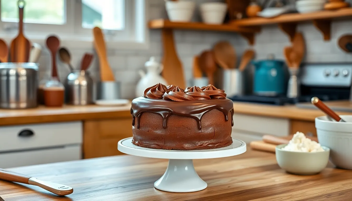 Small Chocolate Cake Recipe: Easy 6-Inch Cake Ready in Under 1 Hour 4 Small Chocolate Cake Recipe: Easy 6-Inch Cake Ready in Under 1 Hour 3