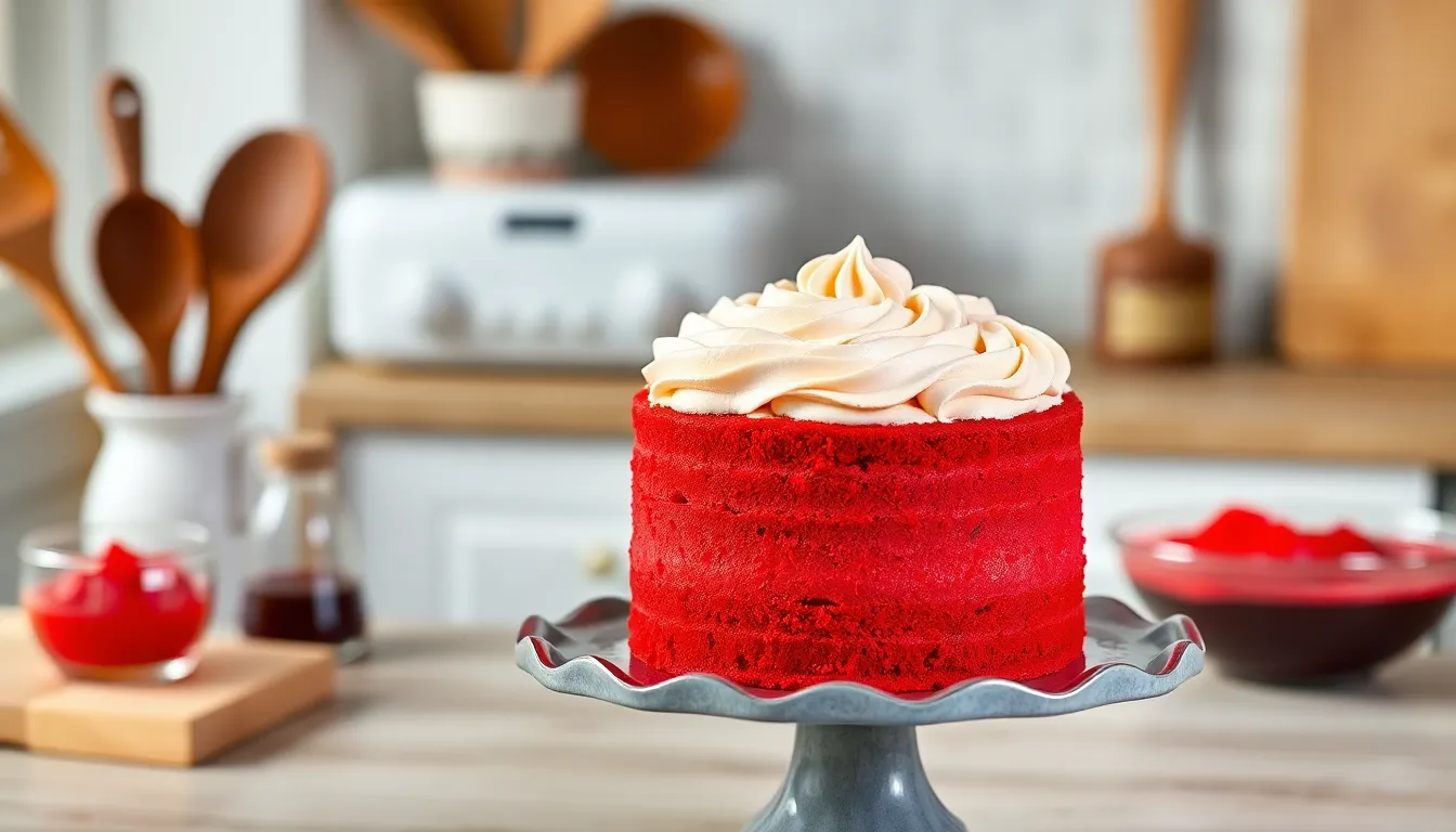 Small Red Velvet Cake Recipe: Perfect Mini Dessert for Two (Easy & Delicious!) 4 Small Red Velvet Cake Recipe: Perfect Mini Dessert for Two (Easy & Delicious!) 3