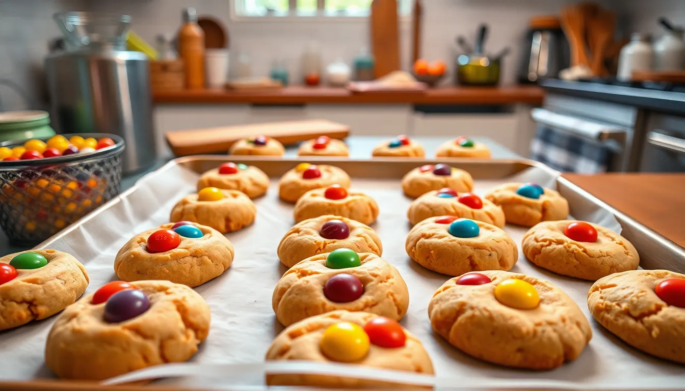 Easy Smartie Cookies Recipe: Soft, Chewy & Loaded with Colorful Candy Crunch 4 Easy Smartie Cookies Recipe: Soft, Chewy & Loaded with Colorful Candy Crunch 3