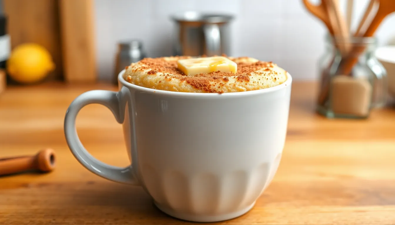 Easy 5-Minute Snickerdoodle Mug Cake Recipe (Ready in Your Microwave!) 4 Easy 5-Minute Snickerdoodle Mug Cake Recipe (Ready in Your Microwave!) 3