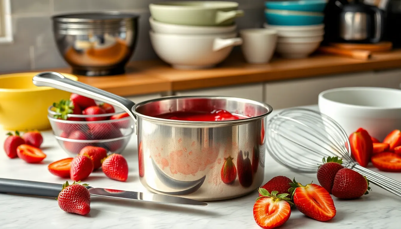 Perfect Strawberry Glaze Recipe: Easy 5-Ingredient Glaze for Any Dessert 4 Perfect Strawberry Glaze Recipe: Easy 5-Ingredient Glaze for Any Dessert 3