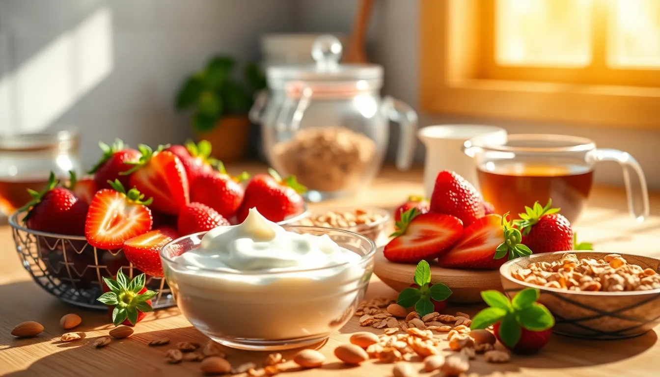 Easy Strawberry Parfait Recipe: 5-Minute Layered Dessert That Looks Fancy 4 Easy Strawberry Parfait Recipe: 5-Minute Layered Dessert That Looks Fancy 3