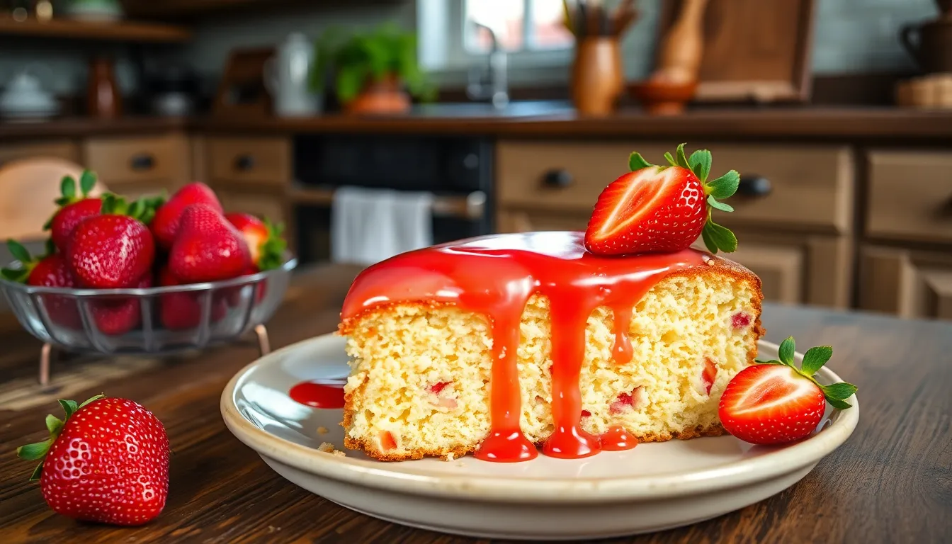 Perfect Strawberry Pound Cake Recipe: Moist, Buttery & Bursting with Fresh Berries 4 Perfect Strawberry Pound Cake Recipe: Moist, Buttery & Bursting with Fresh Berries 3