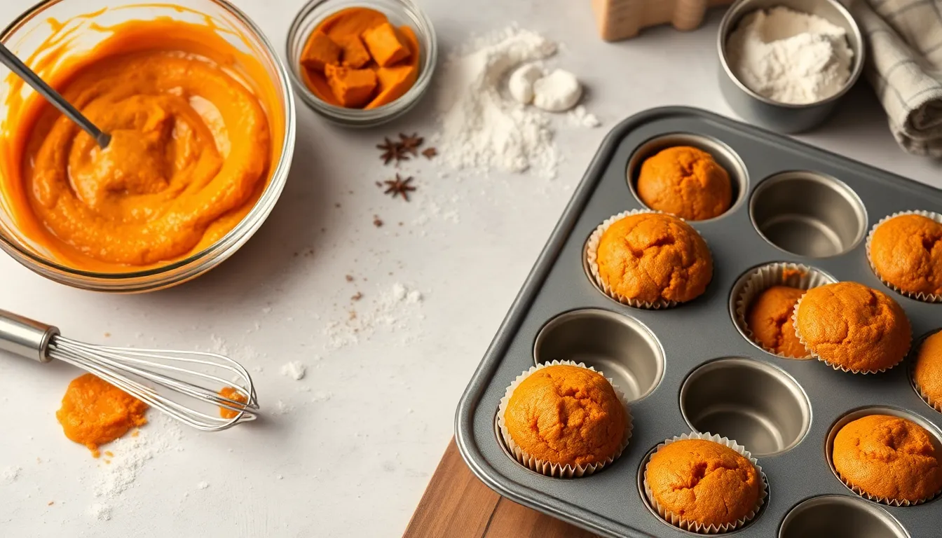 Easy Sweet Potato Muffins Recipe - Moist, Healthy & Freezer-Friendly 4 Easy Sweet Potato Muffins Recipe - Moist, Healthy & Freezer-Friendly 3