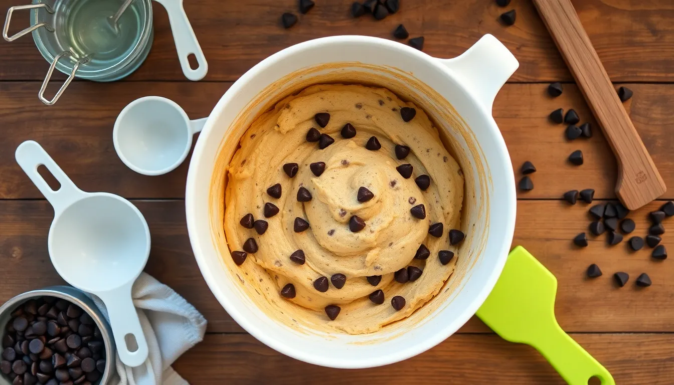 Best Vegan Chocolate Chip Cookies Recipe - Soft, Chewy & Dairy-Free 4 Best Vegan Chocolate Chip Cookies Recipe - Soft, Chewy & Dairy-Free 3
