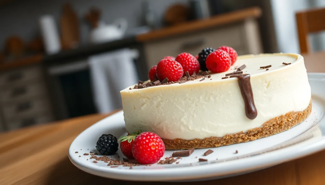 Perfect White Chocolate Cheesecake Recipe (Easy & Foolproof!) 4 Perfect White Chocolate Cheesecake Recipe (Easy & Foolproof!) 3