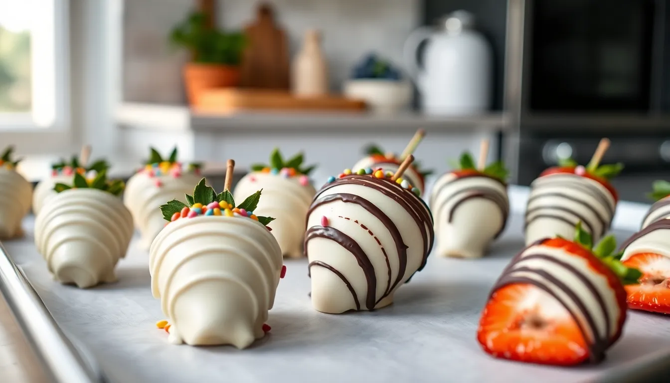 Perfect White Chocolate Covered Strawberries Recipe (Easy Step-by-Step Guide) 4 Perfect White Chocolate Covered Strawberries Recipe (Easy Step-by-Step Guide) 3