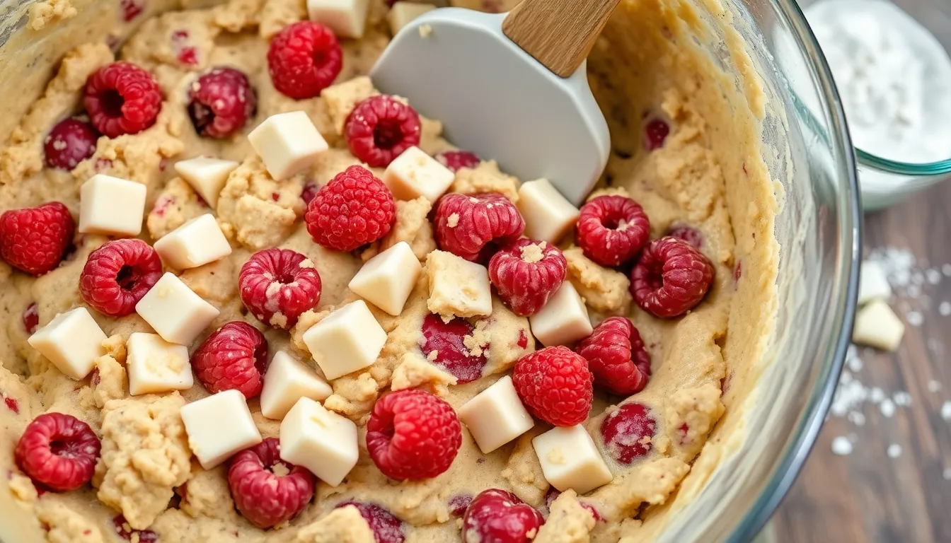 Irresistible White Chocolate Raspberry Cookies (Easy Recipe + Storage Tips!) 4 Irresistible White Chocolate Raspberry Cookies (Easy Recipe + Storage Tips!) 3