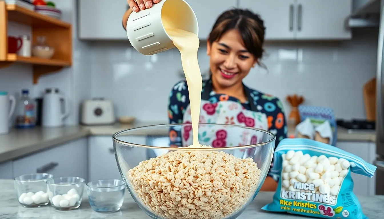 White Chocolate Rice Krispie Squares: Easy No-Bake Recipe for the Perfect Sweet Treat 4 White Chocolate Rice Krispie Squares: Easy No-Bake Recipe for the Perfect Sweet Treat 3