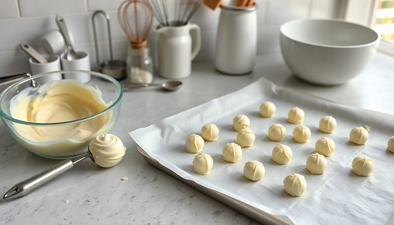 Easy White Chocolate Truffles Recipe: Luxurious Homemade Treats in 30 Minutes 4 Easy White Chocolate Truffles Recipe: Luxurious Homemade Treats in 30 Minutes 3