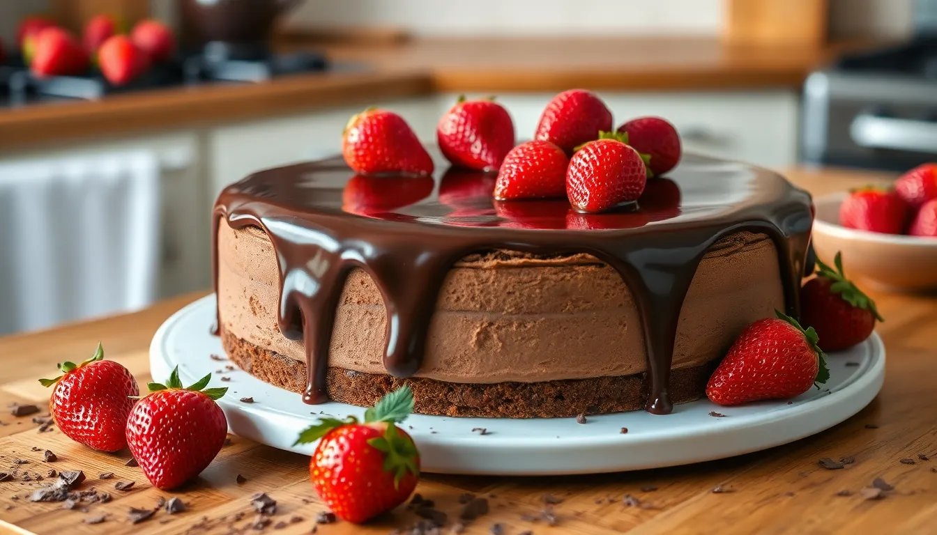 Perfect Baked Chocolate Cheesecake Recipe - Rich, Creamy & Easy to Make 6 Perfect Baked Chocolate Cheesecake Recipe - Rich, Creamy & Easy to Make 5
