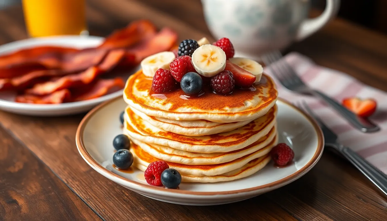 Perfect Fluffy Buttermilk Pancakes Recipe (Restaurant-Quality Results Every Time!) 6 Perfect Fluffy Buttermilk Pancakes Recipe (Restaurant-Quality Results Every Time!) 5