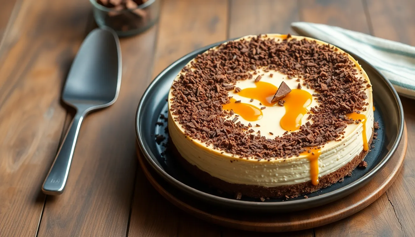 Easy No-Bake Caramilk Cheesecake Recipe (Ready in 4 Hours!) 6 Easy No-Bake Caramilk Cheesecake Recipe (Ready in 4 Hours!) 5