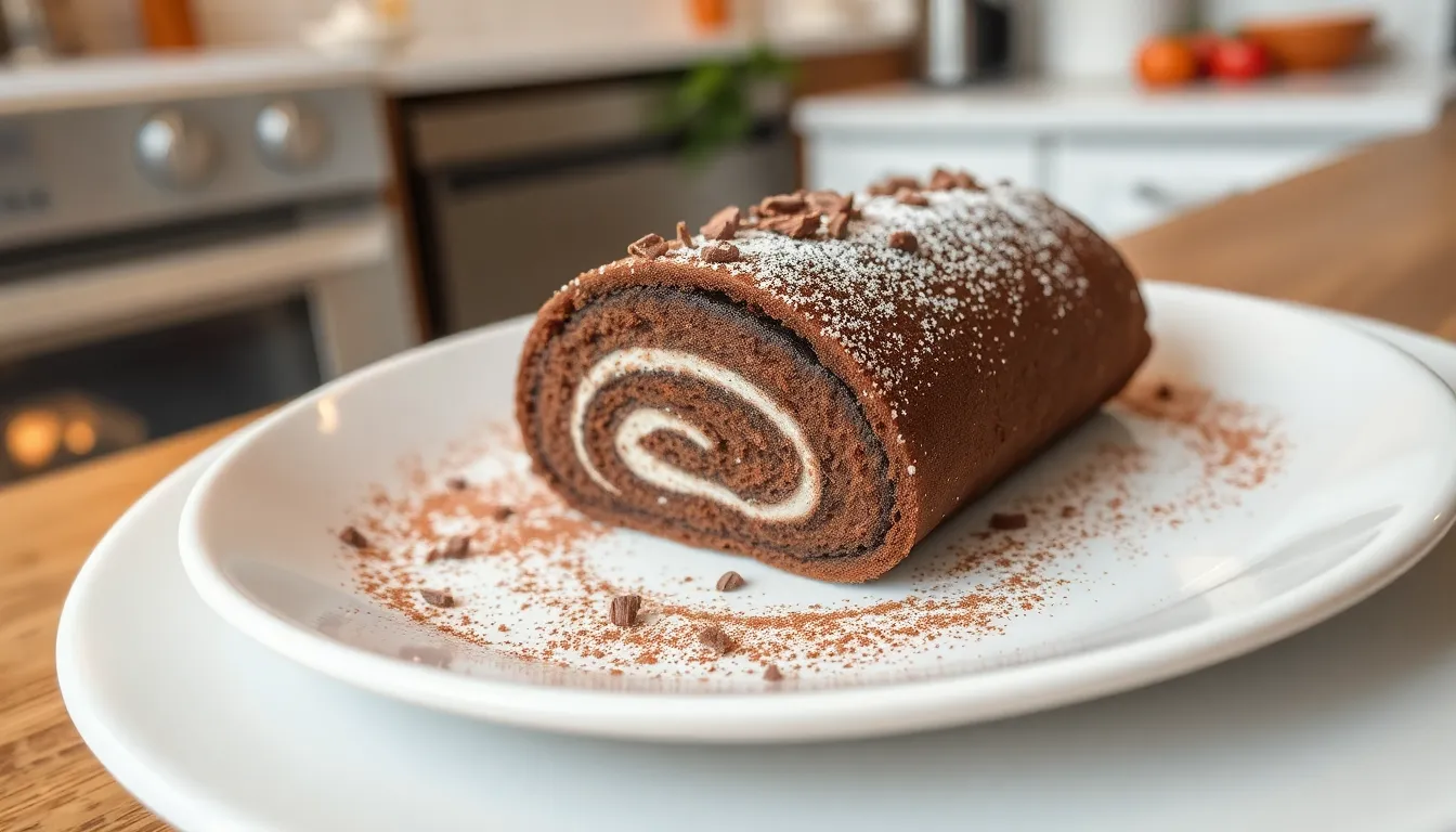 Perfect Chocolate Cake Roll Recipe: Easy Step-by-Step Guide for Beginners 6 Perfect Chocolate Cake Roll Recipe: Easy Step-by-Step Guide for Beginners 5