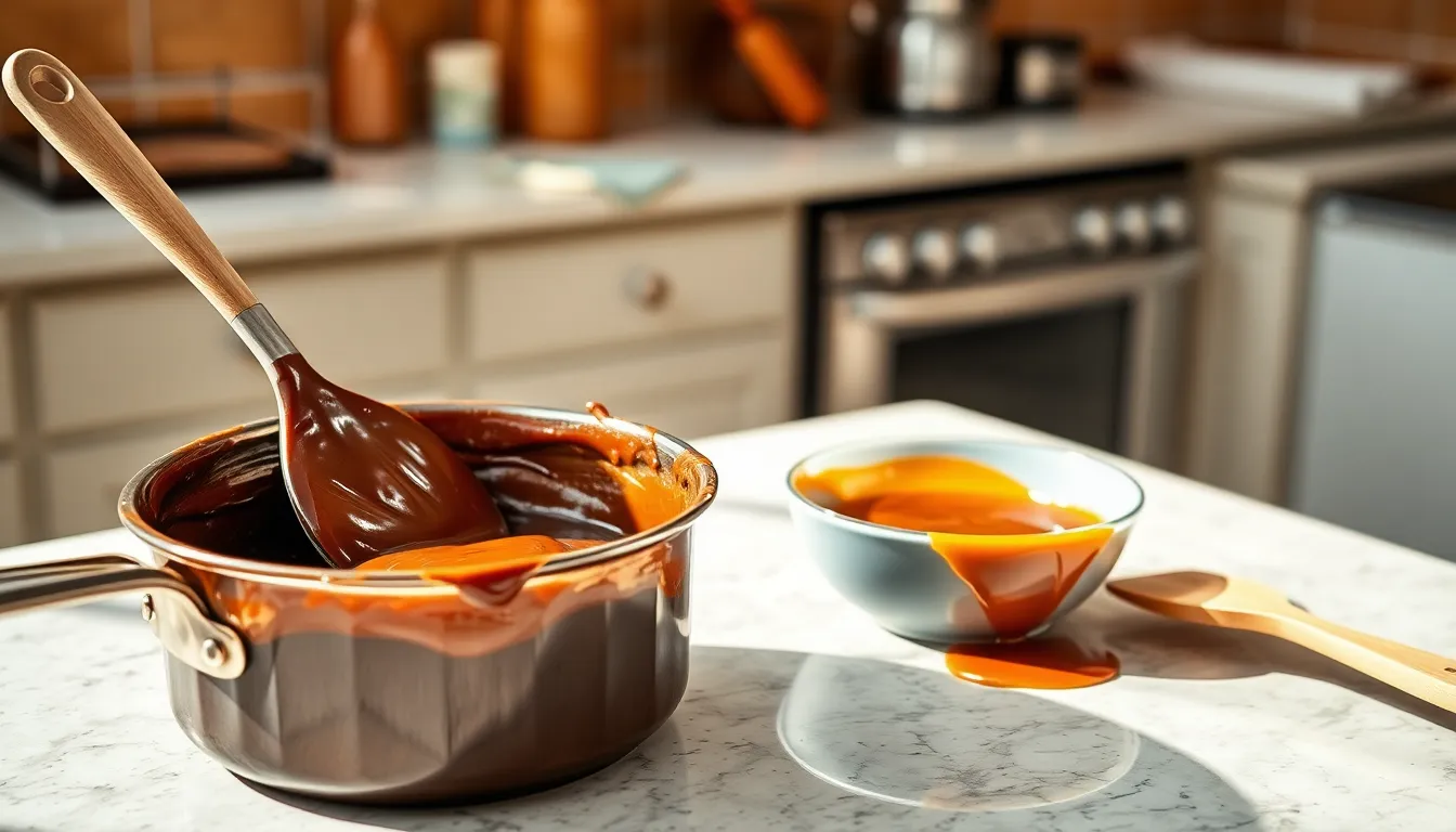Easy Chocolate Caramel Fudge Recipe: Perfect 3-Layer Homemade Holiday Treat 6 Easy Chocolate Caramel Fudge Recipe: Perfect 3-Layer Homemade Holiday Treat 5